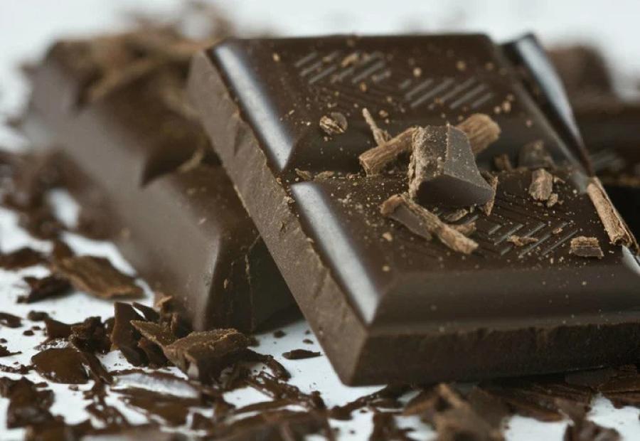 Chocolate amargo.