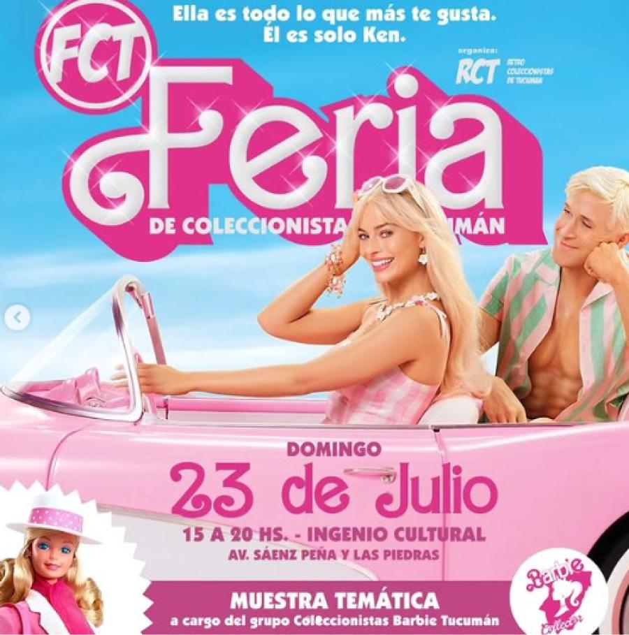 Tucumán tendrá su propia feria de coleccionistas de Barbie