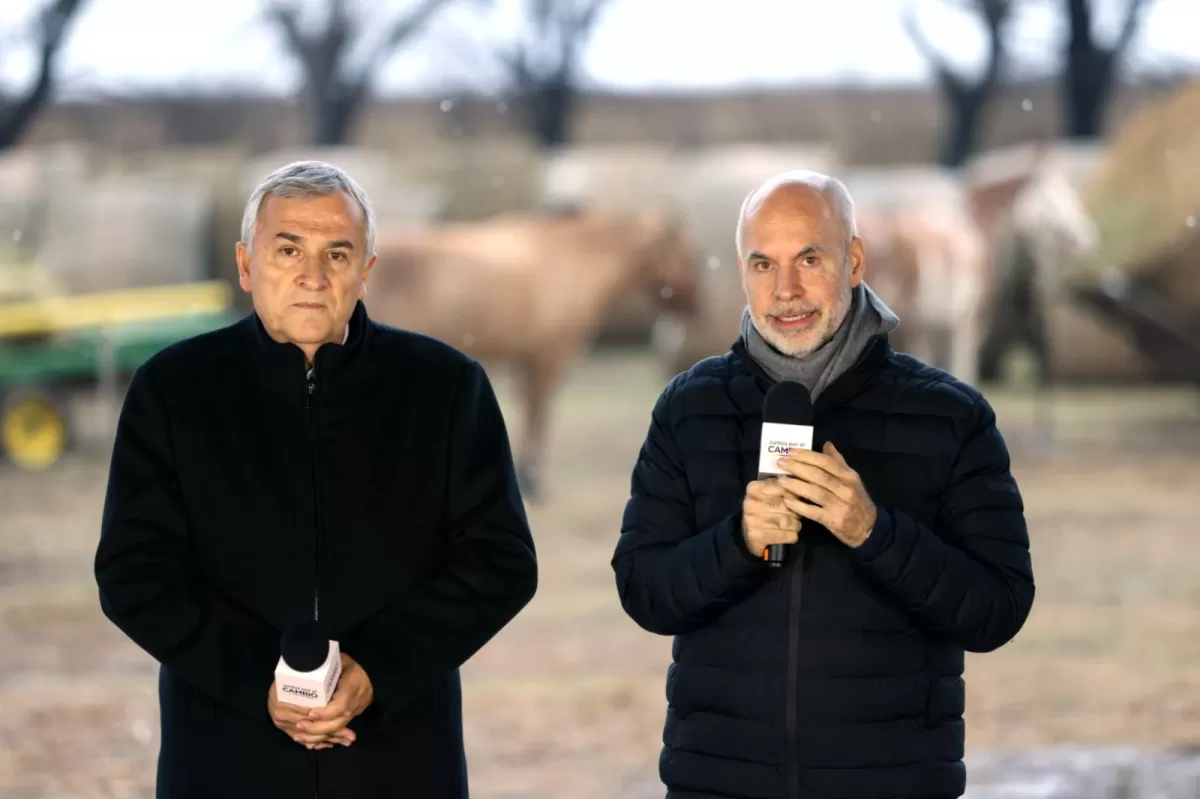 GERARDO MORALES Y HORACIO RODRÍGUEZ LARRETA (ARCHIVO)