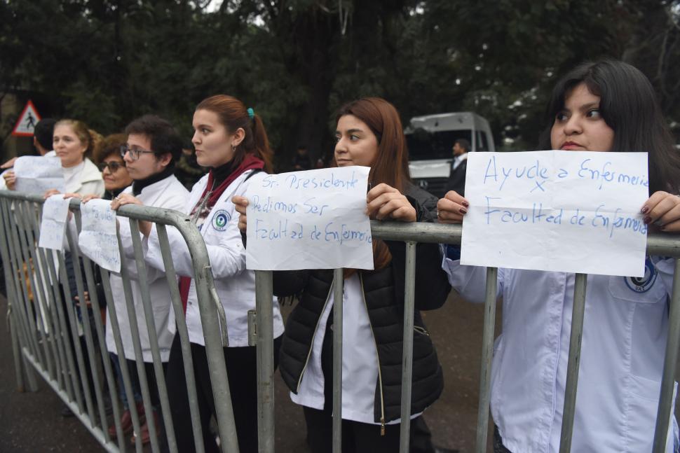 PEDIDO. Insisten con que la Escuela de Enfermería pase a ser Facultad. 