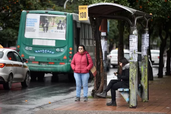 Circula un 20% menos de los colectivos por las vacaciones