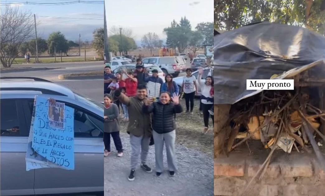 Antonio López de Masterchef tuvo una recibida de campeón en Salta