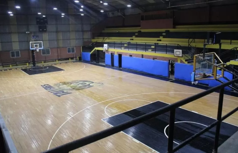 ESCENARIO. El estadio de Talleres, sede de un fin de semana con los mejores equipos de la Superliga de básquet. 