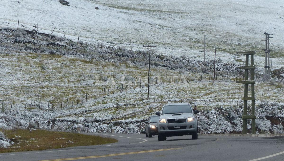 ¿NEVARÁ? Aunque las condiciones climáticas no anticipan nevadas, es posible que las altas cumbres amanezcan bajo un manto blanco este fin de semana.