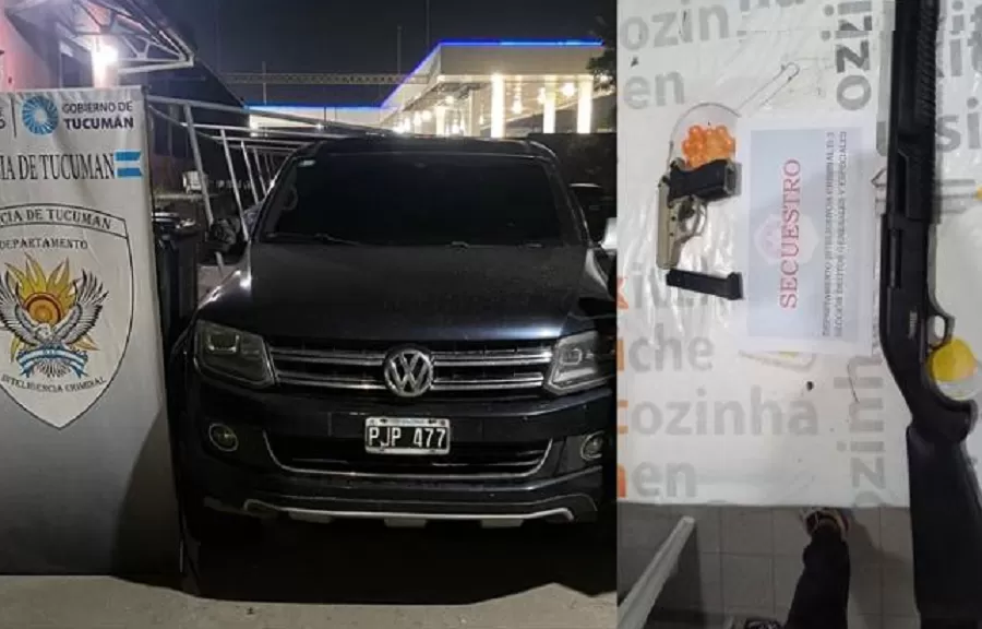 ARMAS Y CAMIONETAS SECUESTRADAS. 