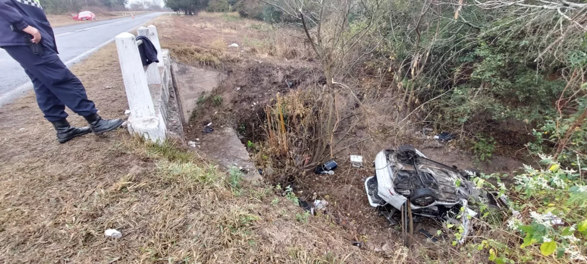 Accidente en la ruta a San Pedro de Colalao.