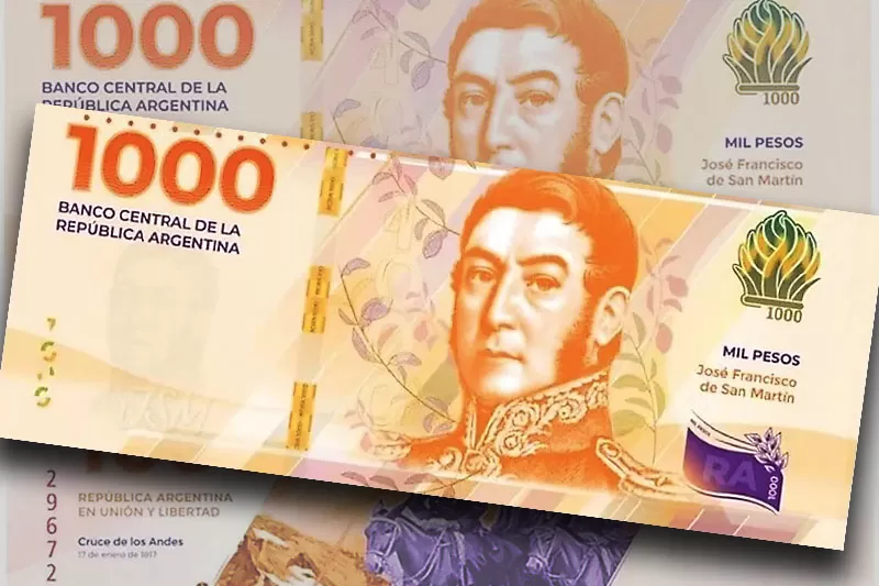 El nuevo billete de $1.000 fue premiado como el más seguro de América Latina