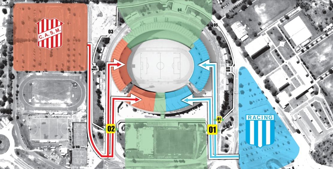 Copa Argentina: a qué hora y por dónde ingresarán los hinchas de San Martín al estadio Kempes