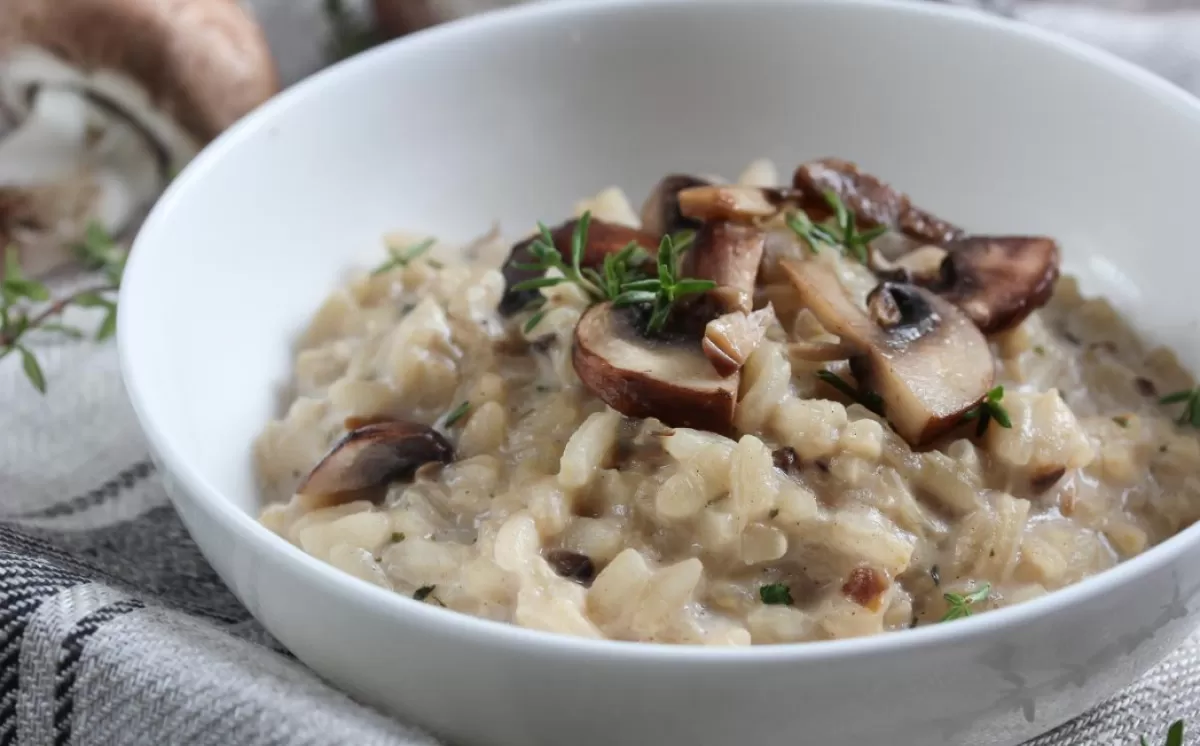 Risotto. Un clásico de la cocina italiana que sirve como comodín para cualquier ocasión