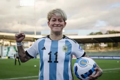 Quién es Yamila Rodríguez, la estrella de la Selección argentina que se tatuó a Cristiano Ronaldo e ignora a Messi en las redes
