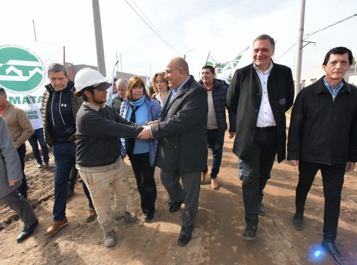 El barrio 110 viviendas en Villa Mariano Moreno, en su último tramo de obra