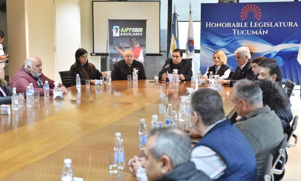 En la Legislatura, presentan el torneo de Pádel AJPP 3000 Aguilares