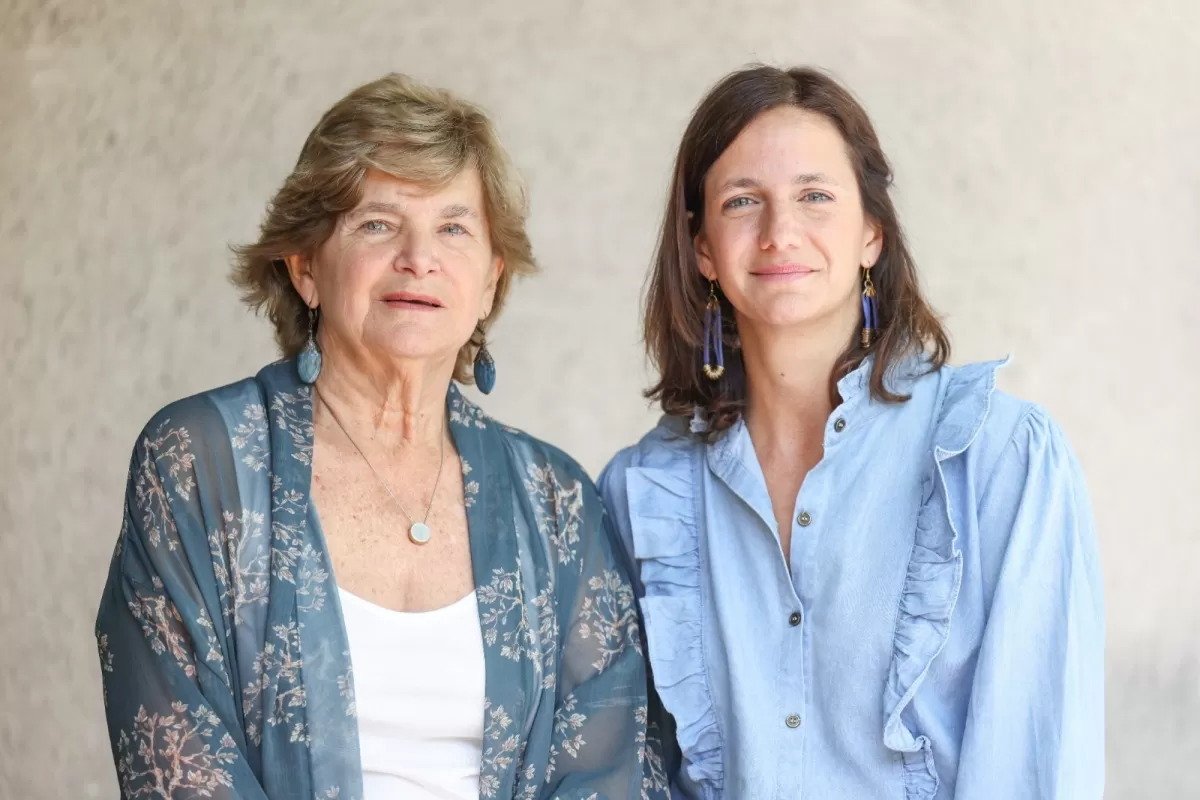 MADRE E HIJA. Maritchu Seitún y Sofía Chas vuelcan sus ideas en libros que están enfocados en la infancia.