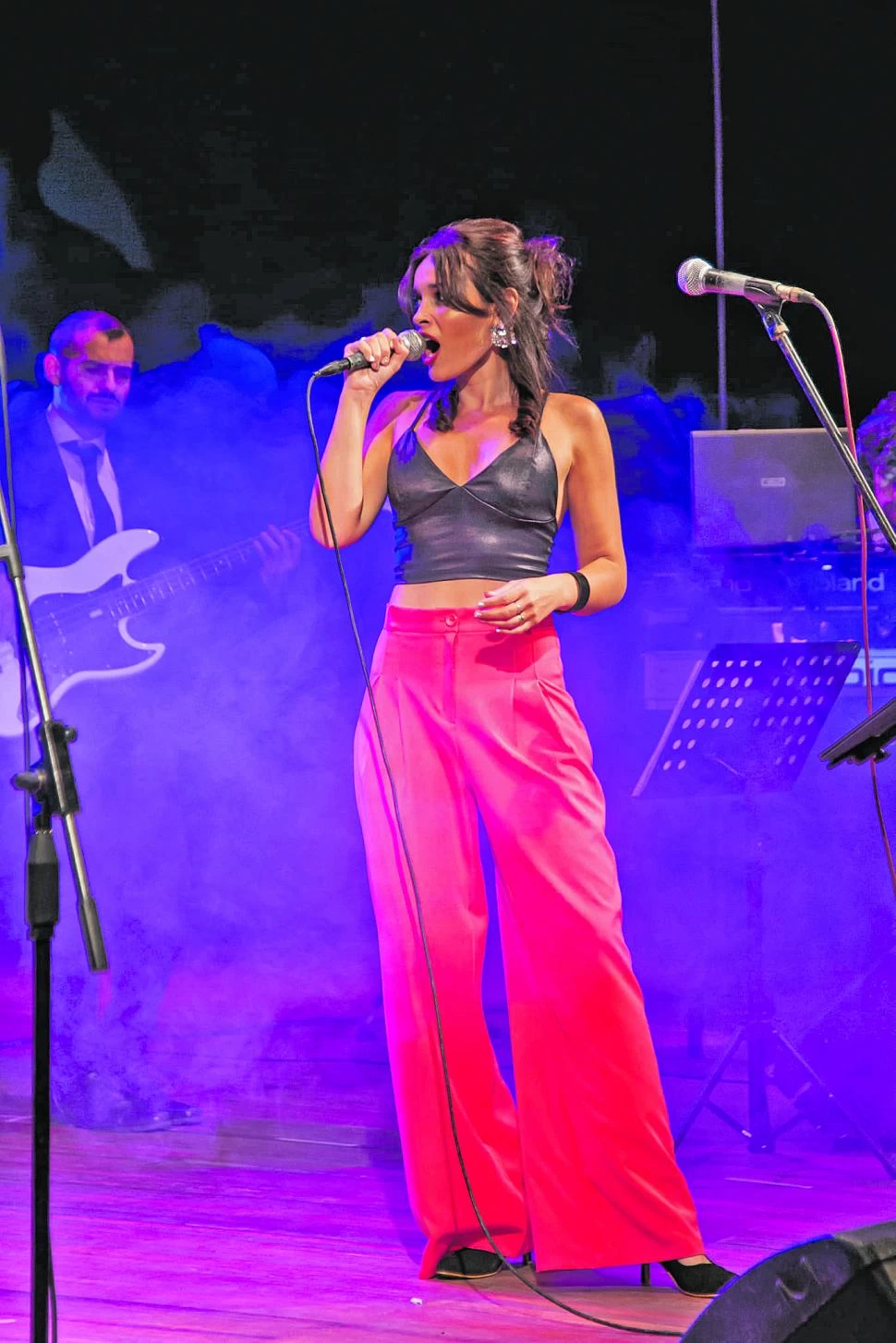 FLORENCIA ESCALANTE. La cantante lidera su cuarteto de jazz. 