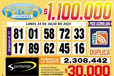 Los Números de Oro de LA GACETA