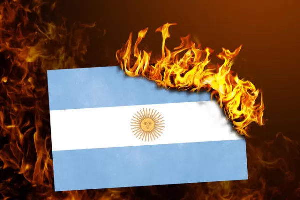 ¿No ven que está ardiendo?