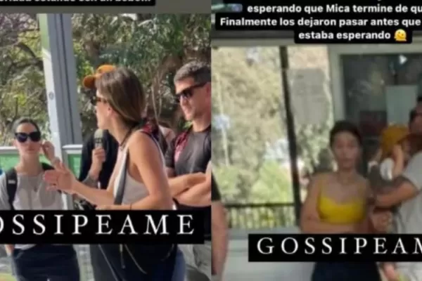 Escracharon a Mica Viciconte por desagradables actitudes en su viaje por el norte argentino