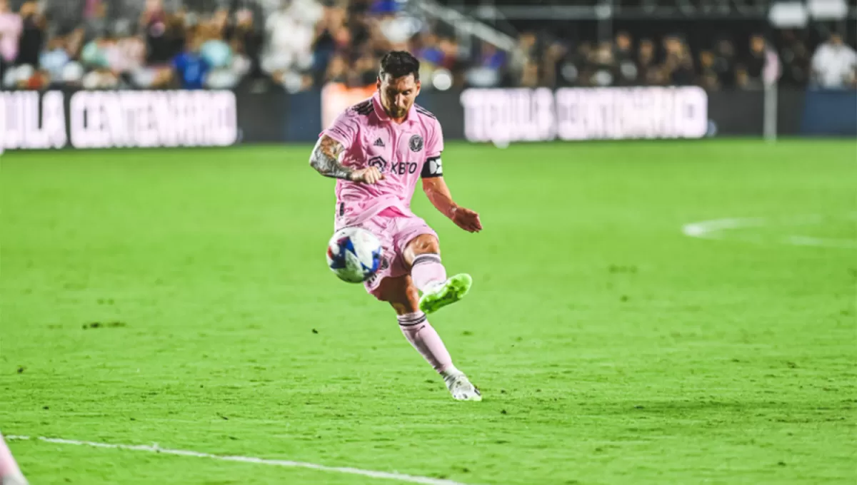 LA SEGUNDA. Lionel Messi se alistará esta noche en el partido entre Inter Miami y Atlanta United.