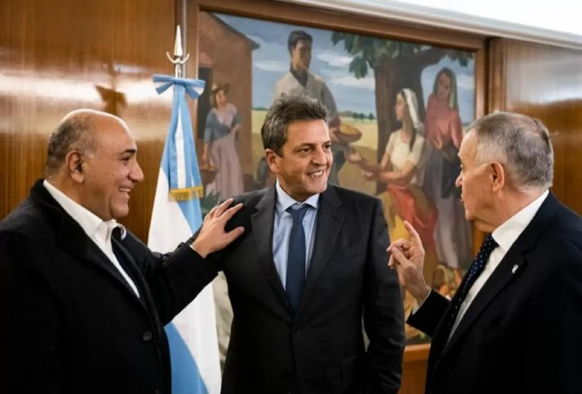 NUEVO ENCUENTRO. Massa estará acompañado por Manzur y Jaldo.