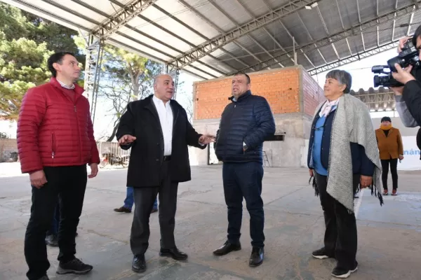 Tafí del Valle: Manzur y Caliva supervisaron obras comunitarias