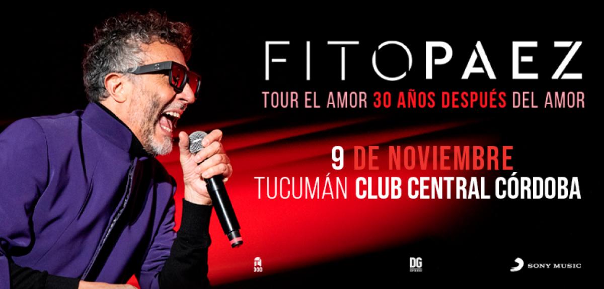 Fito Paez en Tucumán: dónde comprar las entradas y cuáles son los precios