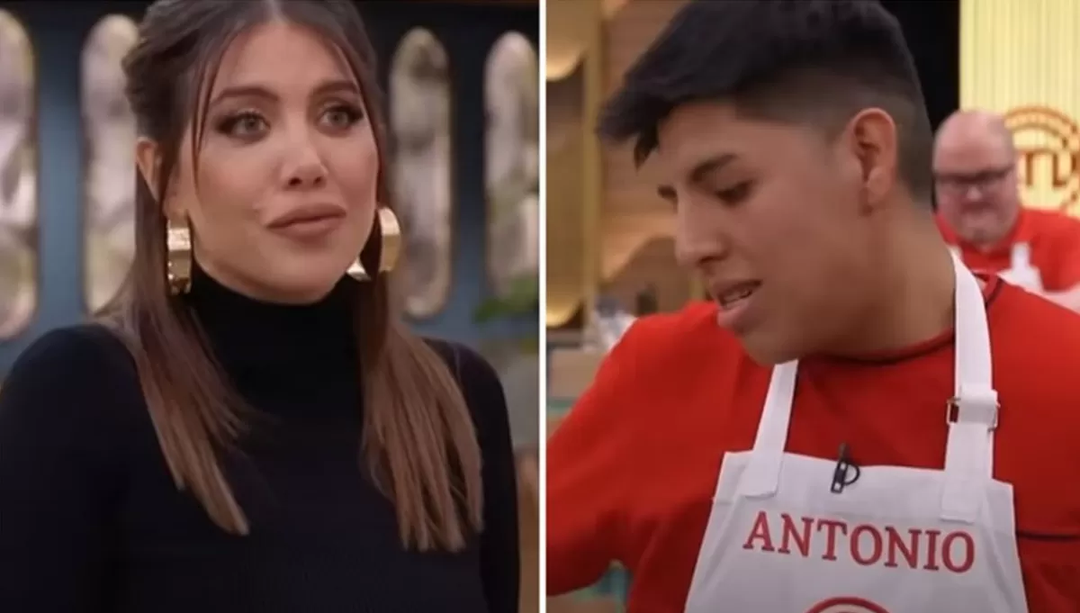 Antonio López emocionó a Wanda Nara en MasterChef