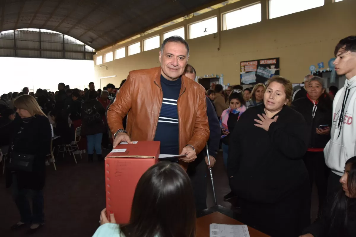 CARLOS NAJAR. Intendente talitense y legislador electo. Foto de Facebook