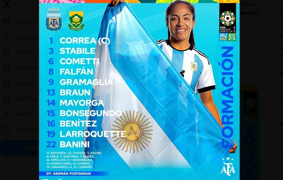 Los 11 titulares de Argentina