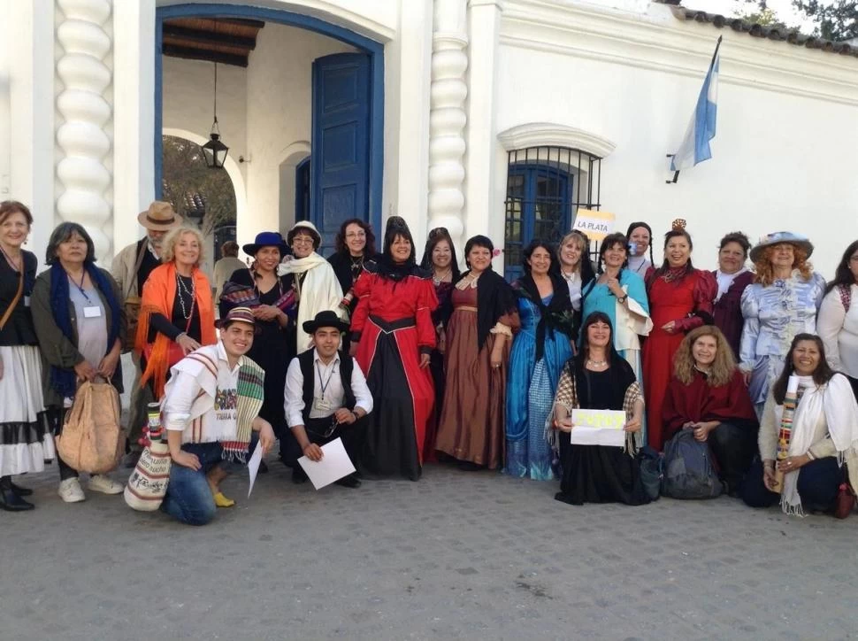 UNA TRADICIÓN. En cada edición del encuentro, se visita la Casa Histórica.  