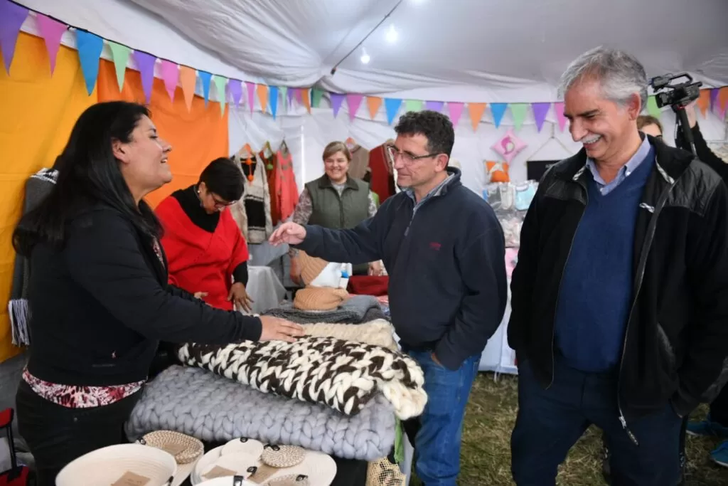 El legislador Gabriel Yedlin participó ayer de la apertura de la séptima edición de la Expo Interior. Foto Prensa