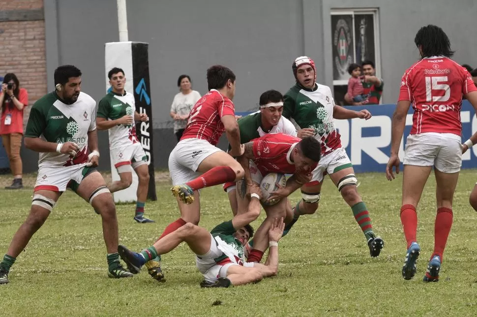 EN CONCEPCIÓN. Huirapuca necesita ganarle al líder para sostener sus chances. LA GACETA / FOTO DE Osvaldo Ripoll