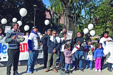 Homenaje al agente Lazarte: “Cuando dicten las perpetuas, él podrá descansar en paz”