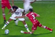 Video: escalofriante lesión de un jugador de Argentinos por una polémica maniobra de Marcelo