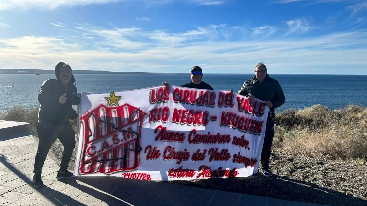 TUCUMANOS. Leo Pedrada, Walter Trejos y Hugo Pedraza dijeron presente.