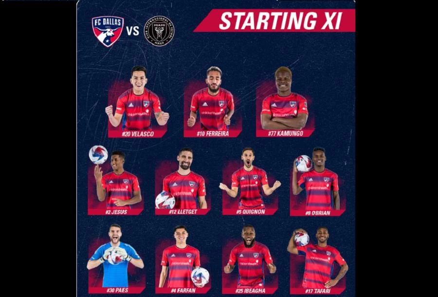 Los 11 titulares de DC Dallas