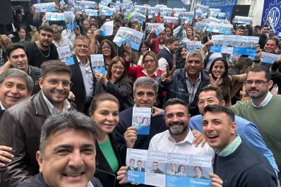 Soria y Yedlin encabezaron un acto con trabajadores y militantes metalúrgicos