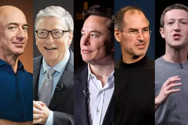 ¿Qué estudiaron los líderes del mundo tecnológico de hoy?