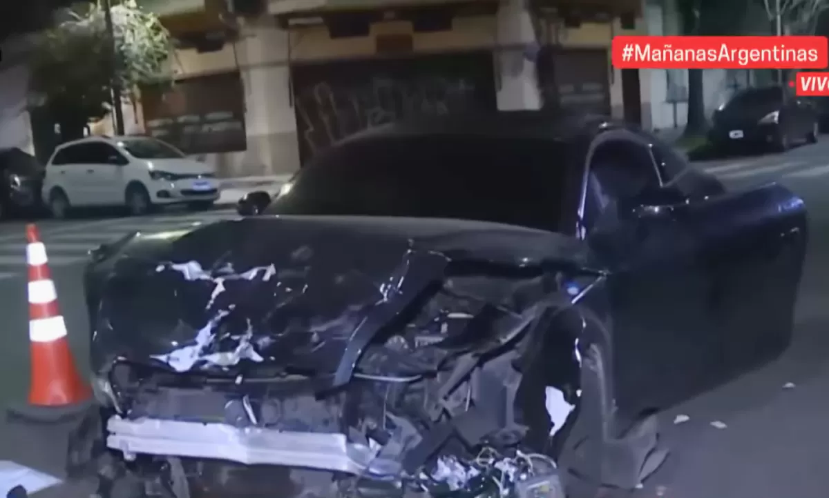 Dos choques y fuga: la terrorífica noche de Kaleb Di Masi que quedó filmada y por la que quedó detenido