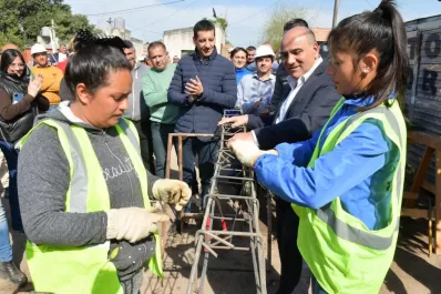 San Pablo: avanzan las obras de infraestructura en Colonia IV, que beneficiarán a 270 familias