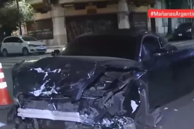 Dos choques y fuga: la terrorífica noche de Kaleb Di Masi que quedó filmada y por la que quedó detenido
