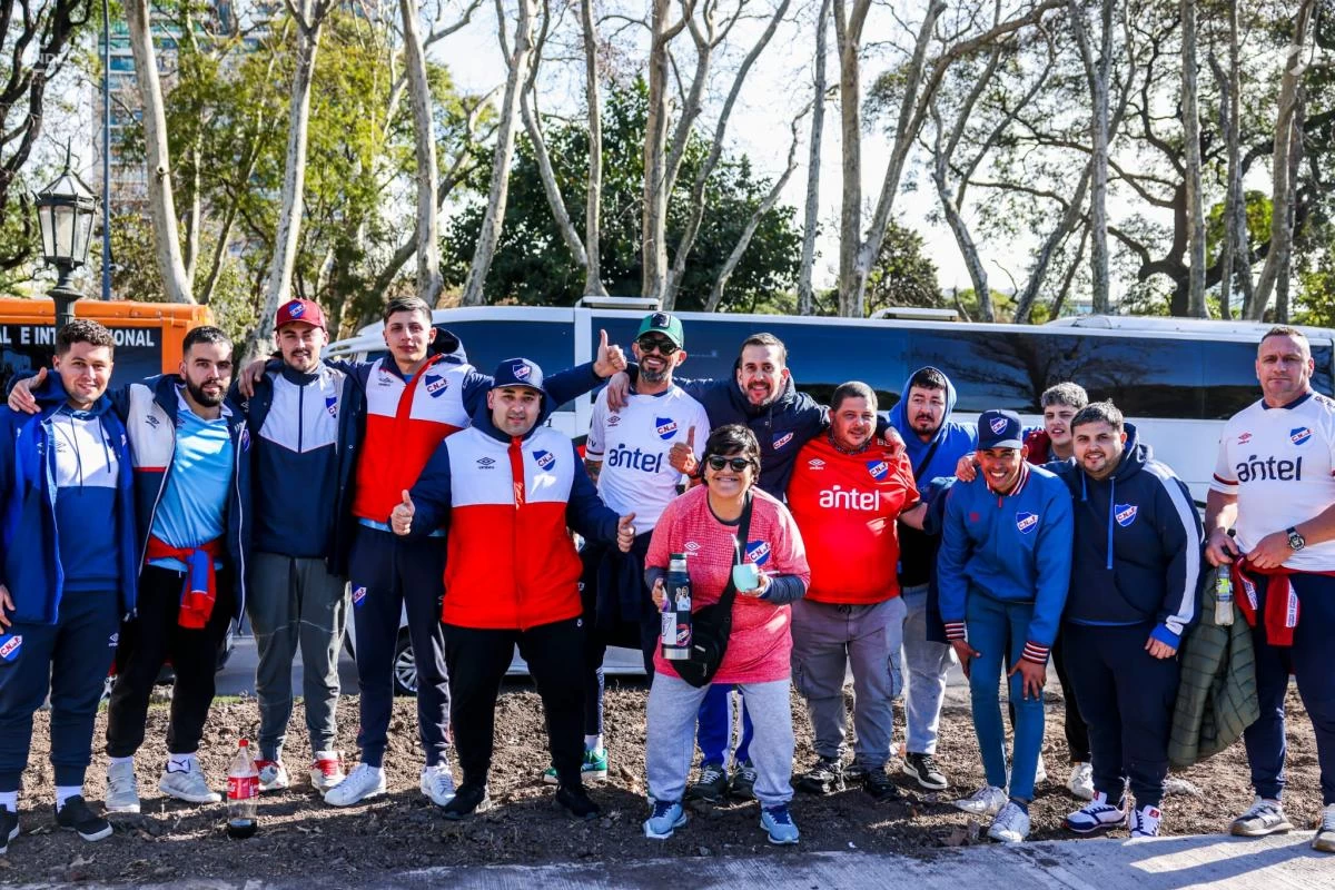 Los hinchas de Nacional ya ingresaron al estadio