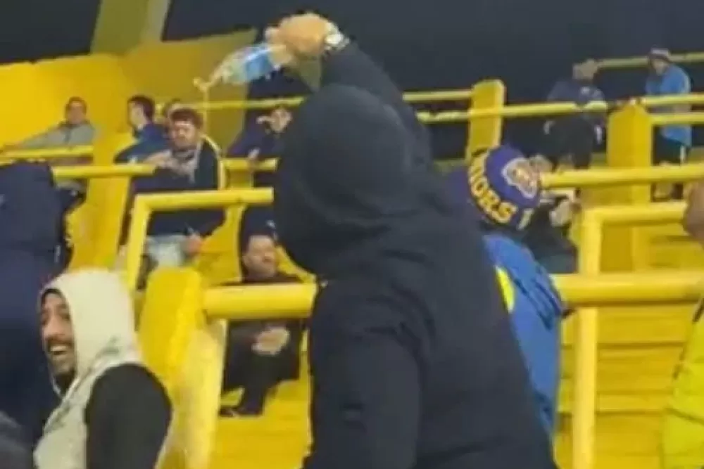 “Mirá uruguayo, agua p…”: la repudiable cargada de los hinchas de Boca a los de Nacional