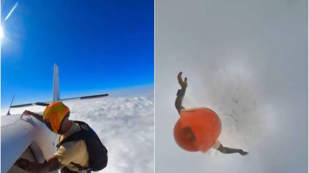 Increíbles imágenes en primera persona: así se ve una nube por dentro