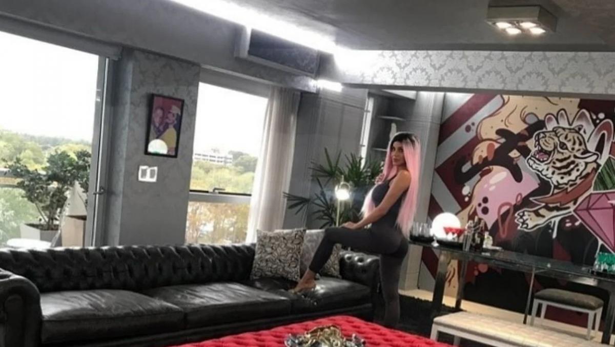 Así es el departamento de Charlotte Caniggia en Puerto Madero