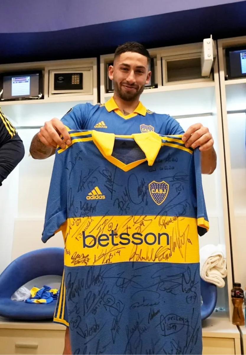 El gesto de Valentín Barco en la victoria de Boca que enfureció a los jugadores de Nacional