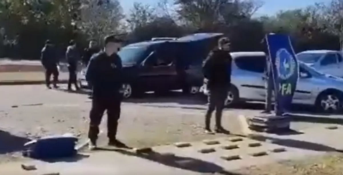 OPERATIVO DE LA POLICIA FEDERAL. CAPTURA DE VIDEO