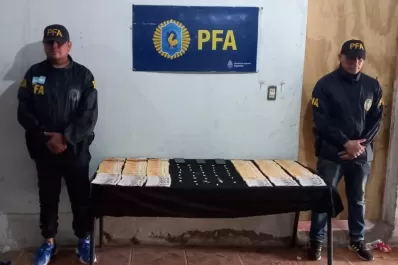 La Policía Federal desarticuló dos puntos de ventas en La Banda, Santiago del Estero