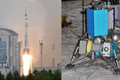 Despegó la primera sonda espacial rusa enviada a la Luna desde 1976