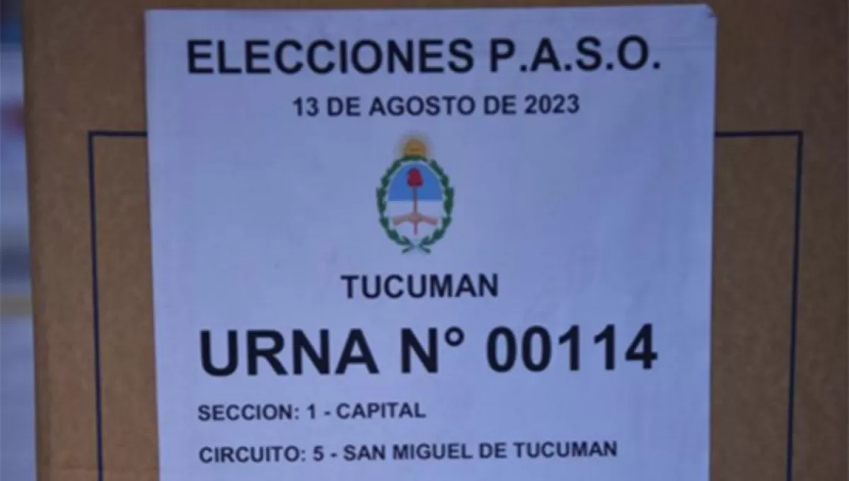 HASTA LAS 18. Los comicios son simultáneos en todo el país.