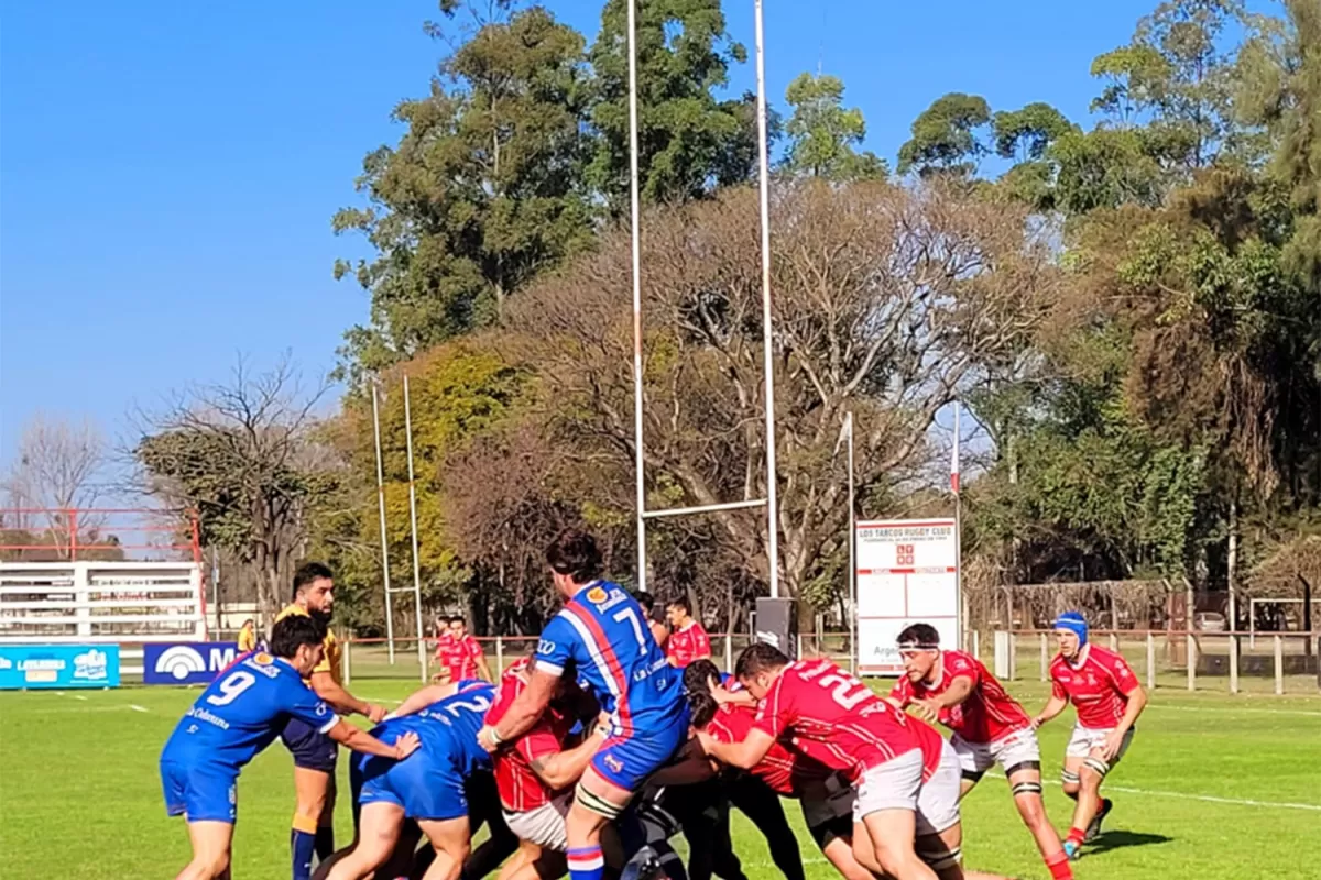 REENCUENTRO. Los Tarcos y Old Lions, hace unos días. 